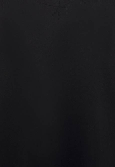 Basic-T-Shirt schwarz Anna Field V0FT341 Frauen