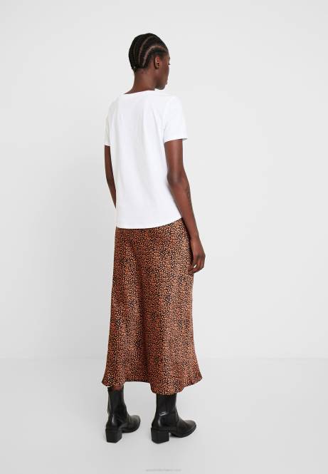 Basic-T-Shirt weiß Anna Field V0FT247 Frauen