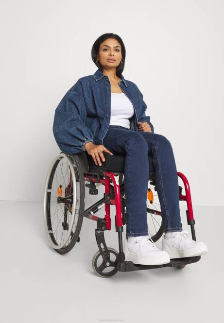 Basic-T-Shirt weiß Anna Field V0FT350 Frauen