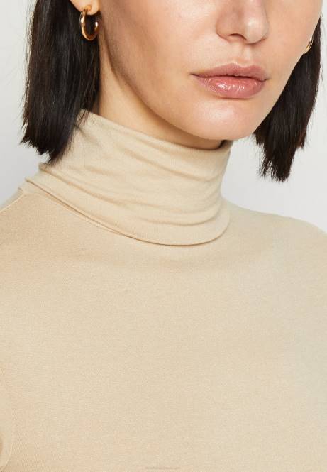 Bedrucktes T-Shirt Sand Anna Field V0FT281 Frauen