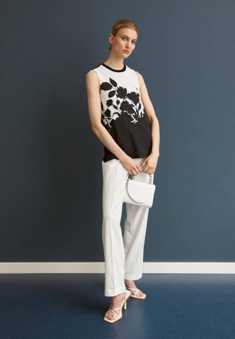 Bluse schwarz/weiß Anna Field V0FT504 Frauen