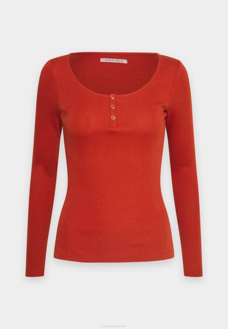 Langarmshirt braun Anna Field V0FT563 Frauen