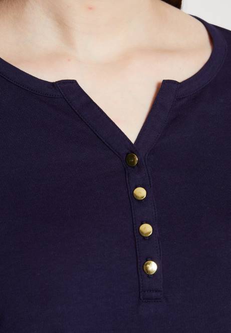 Langarmshirt dunkelblau Anna Field V0FT523 Frauen