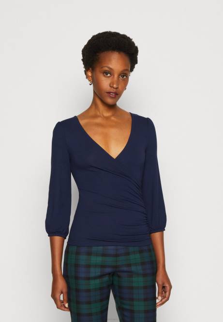 Langarmshirt dunkelblau Anna Field V0FT536 Frauen