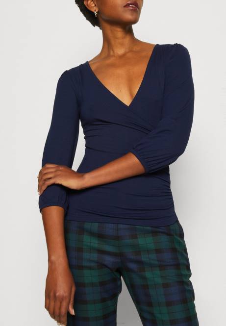 Langarmshirt dunkelblau Anna Field V0FT536 Frauen