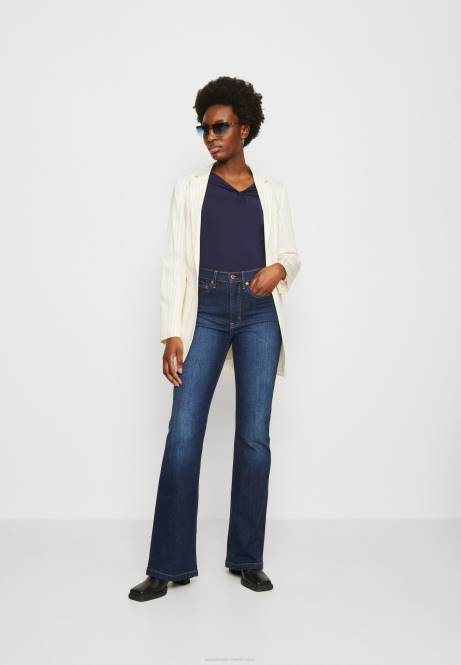 Langarmshirt dunkelblau Anna Field V0FT574 Frauen