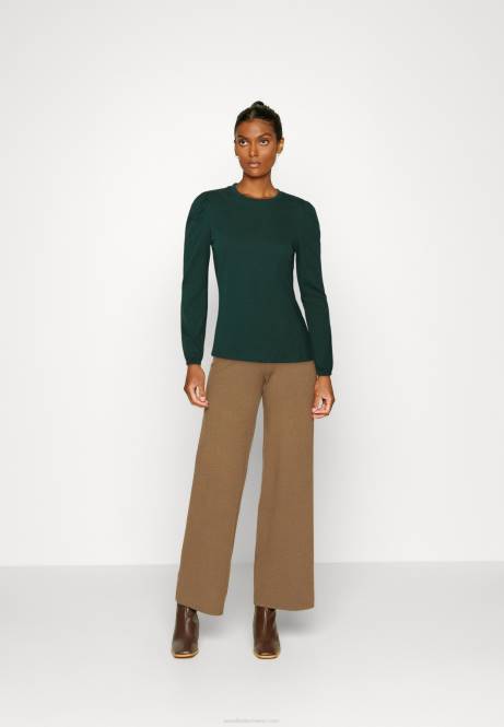 Langarmshirt dunkelgrün Anna Field V0FT559 Frauen