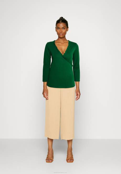 Langarmshirt dunkelgrün Anna Field V0FT576 Frauen