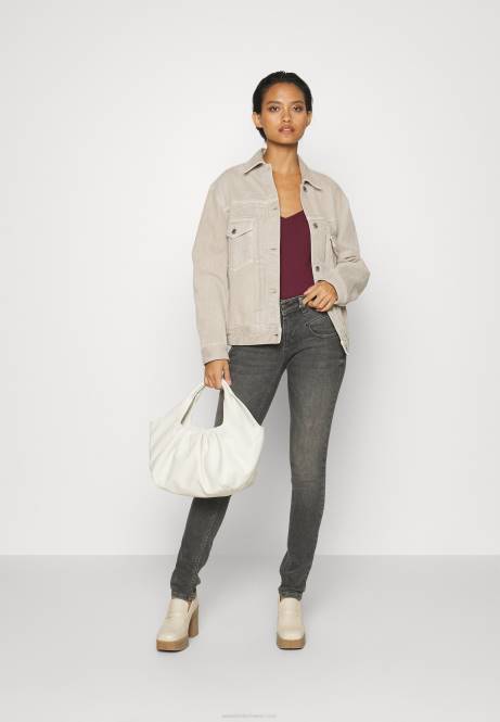 Langarmshirt dunkelrot Anna Field V0FT530 Frauen