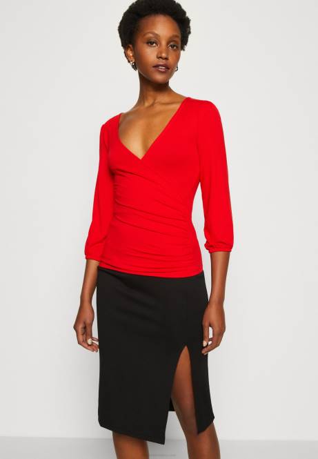 Langarmshirt rot Anna Field V0FT529 Frauen