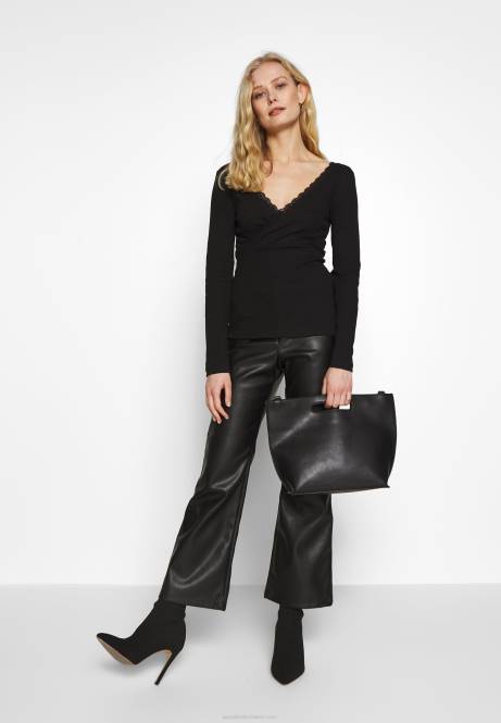 Langarmshirt schwarz Anna Field V0FT516 Frauen