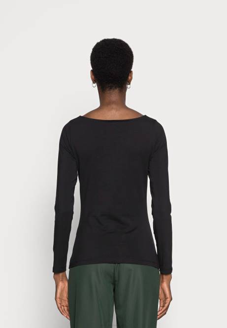 Langarmshirt schwarz Anna Field V0FT526 Frauen