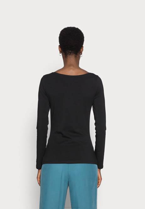 Langarmshirt schwarz Anna Field V0FT534 Frauen