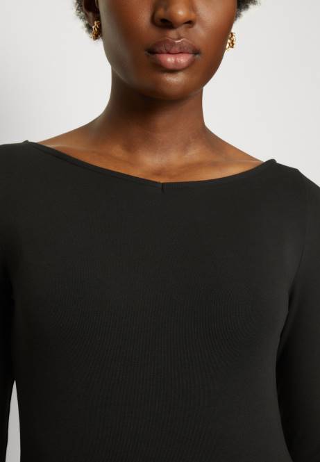 Langarmshirt schwarz Anna Field V0FT537 Frauen