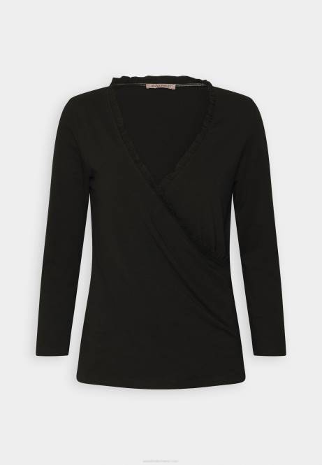Langarmshirt schwarz Anna Field V0FT541 Frauen