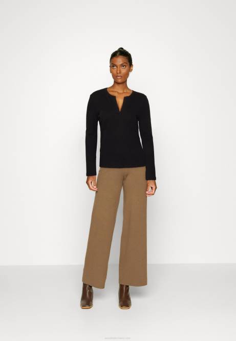 Langarmshirt schwarz Anna Field V0FT547 Frauen