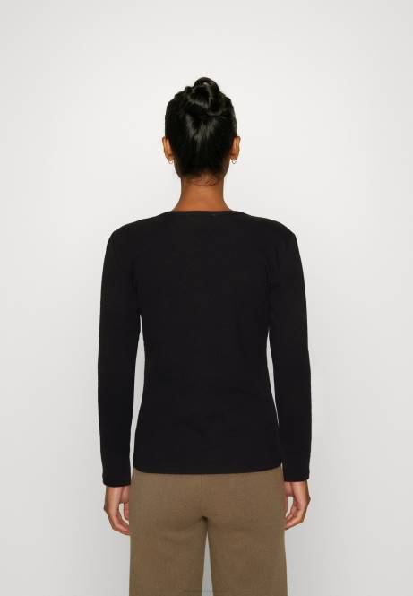 Langarmshirt schwarz Anna Field V0FT547 Frauen