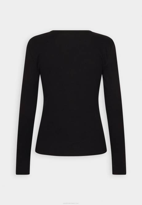 Langarmshirt schwarz Anna Field V0FT547 Frauen