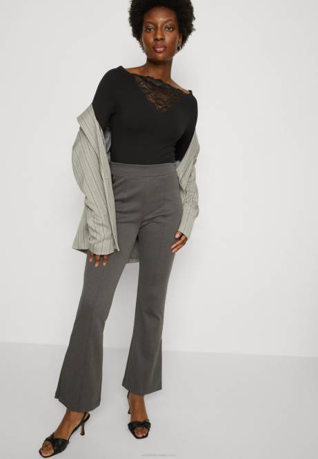 Langarmshirt schwarz Anna Field V0FT564 Frauen