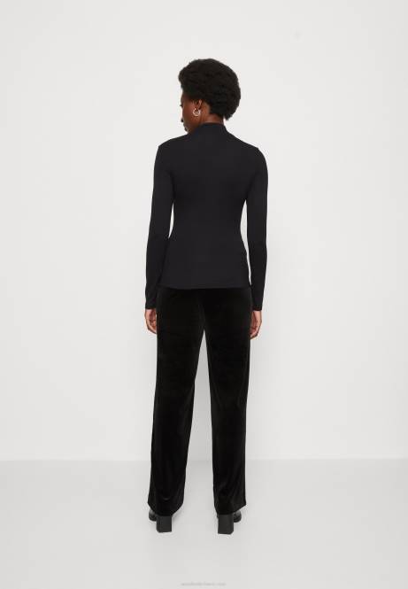 Langarmshirt schwarz Anna Field V0FT578 Frauen