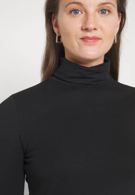 Langarmshirt schwarz Anna Field V0FT579 Frauen