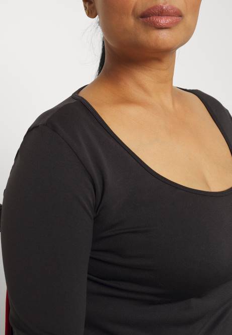 Langarmshirt schwarz Anna Field V0FT580 Frauen