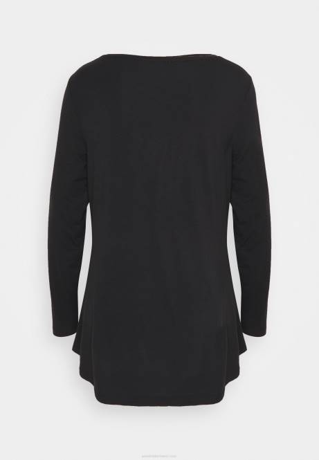 Langarmshirt schwarz Anna Field V0FT593 Frauen