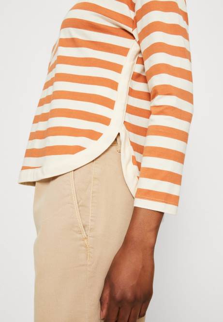 Langarmshirt weiß/apricot Anna Field V0FT558 Frauen