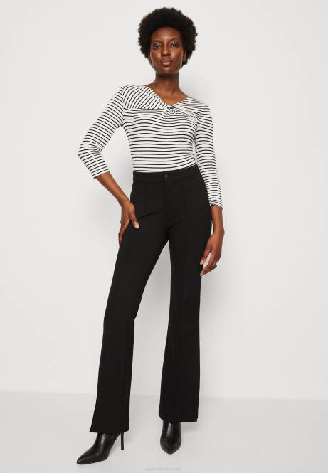 Langarmshirt weiß/schwarz Anna Field V0FT575 Frauen