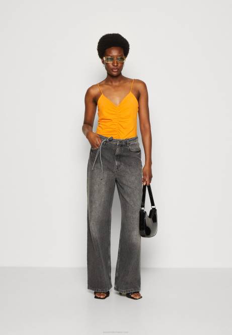 Oberteil schwarz/orange Anna Field V0FT454 Frauen