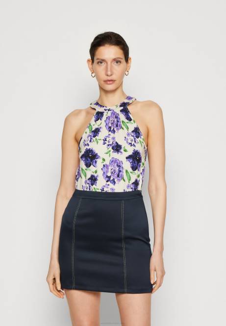 Oberteil weiß/blau Anna Field V0FT422 Frauen