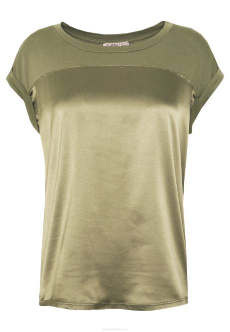 T-Shirt mit Aufdruck Martini Olive Anna Field V0FT256 Frauen