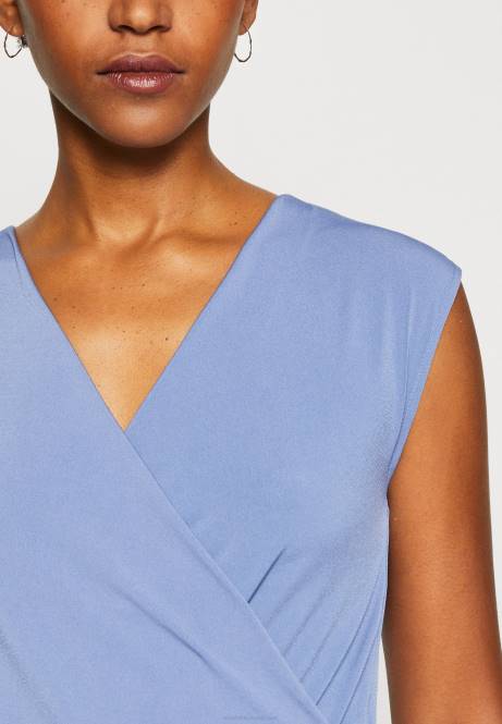 T-Shirt mit Aufdruck blaugrau Anna Field V0FT320 Frauen