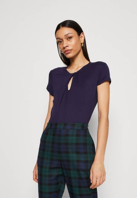 T-Shirt mit Aufdruck dunkelblau Anna Field V0FT355 Frauen