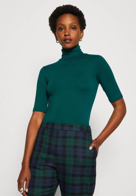 T-Shirt mit Aufdruck dunkelgrün Anna Field V0FT286 Frauen