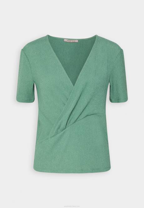 T-Shirt mit Aufdruck dunkelgrün Anna Field V0FT359 Frauen