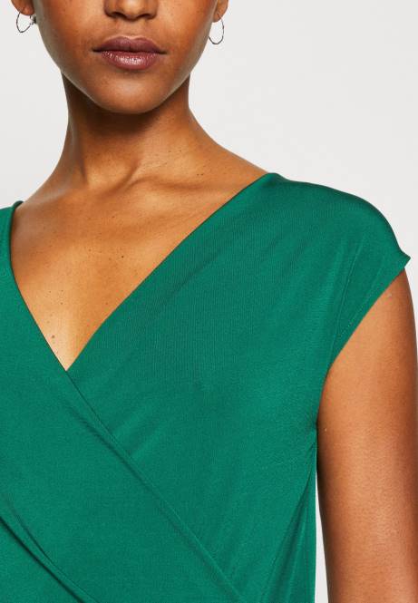 T-Shirt mit Aufdruck grün Anna Field V0FT294 Frauen