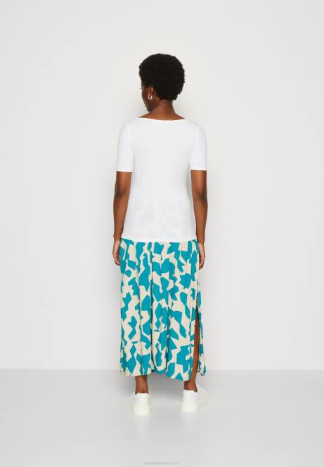 T-Shirt mit Aufdruck hellblau/weiß Anna Field V0FT292 Frauen