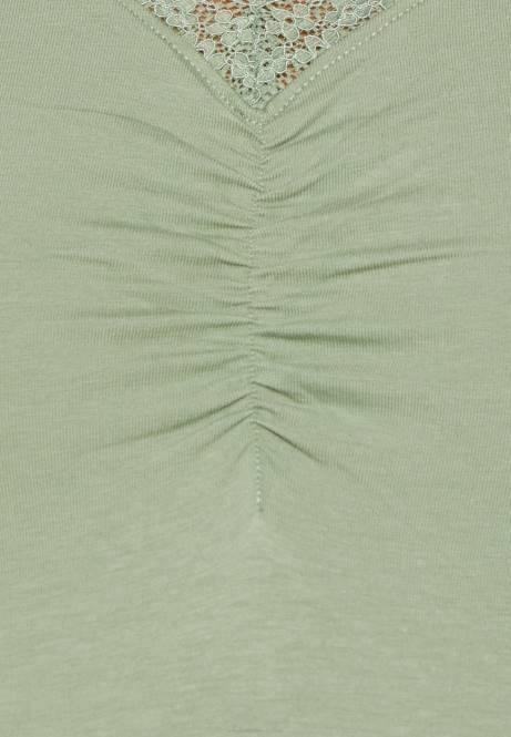 T-Shirt mit Aufdruck hellgrün Anna Field V0FT360 Frauen