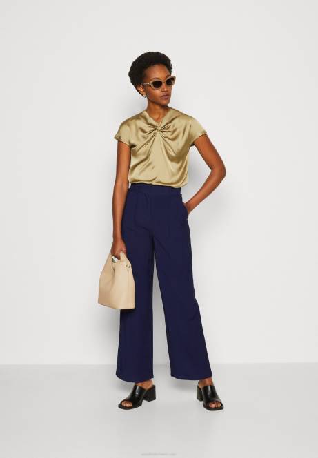 T-Shirt mit Aufdruck in Khaki Anna Field V0FT285 Frauen