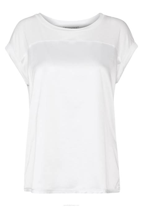 T-Shirt mit Aufdruck in gebrochenem Weiß Anna Field V0FT260 Frauen