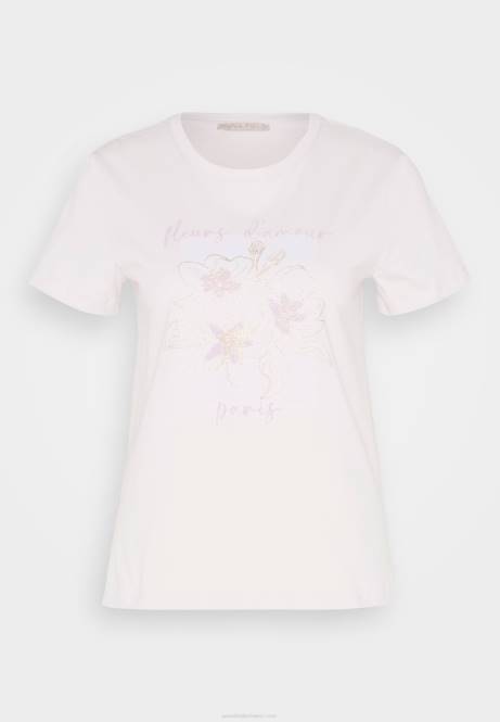 T-Shirt mit Aufdruck lila Anna Field V0FT345 Frauen