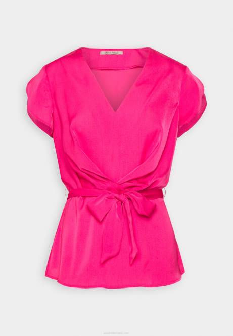 T-Shirt mit Aufdruck rosa Anna Field V0FT262 Frauen