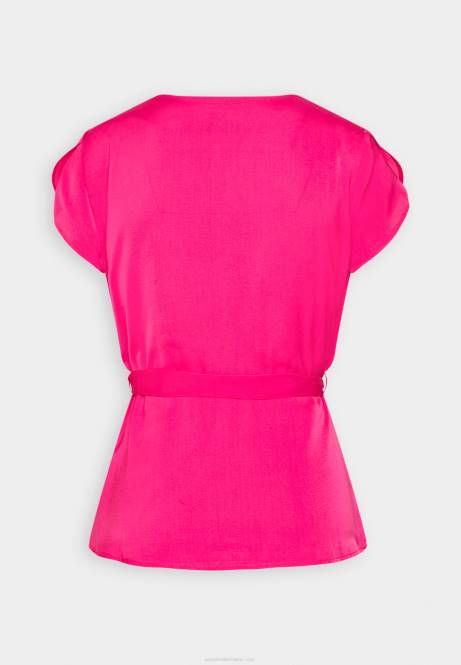 T-Shirt mit Aufdruck rosa Anna Field V0FT262 Frauen