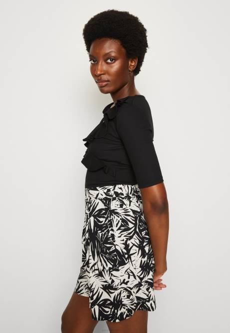 T-Shirt mit Aufdruck schwarz Anna Field V0FT268 Frauen