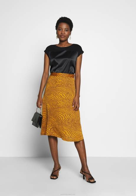 T-Shirt mit Aufdruck schwarz Anna Field V0FT274 Frauen