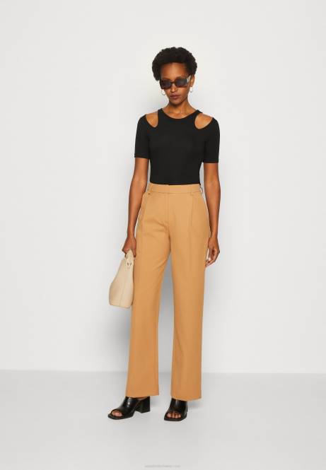 T-Shirt mit Aufdruck schwarz Anna Field V0FT307 Frauen