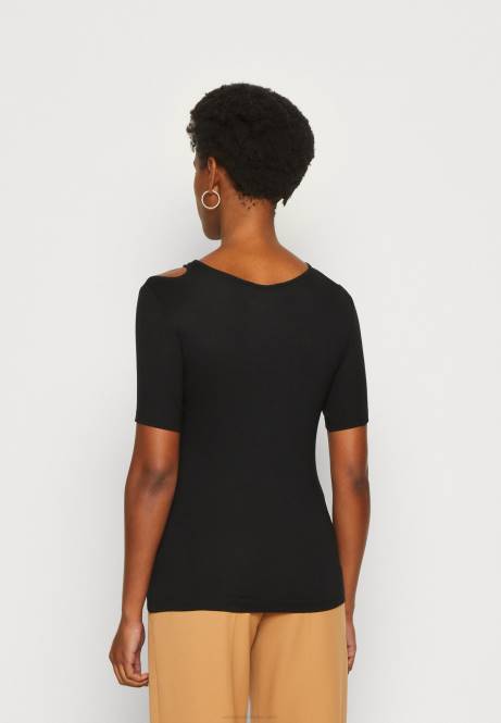 T-Shirt mit Aufdruck schwarz Anna Field V0FT307 Frauen