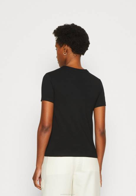 T-Shirt mit Aufdruck schwarz Anna Field V0FT325 Frauen