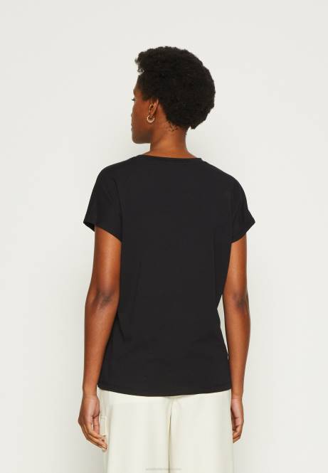 T-Shirt mit Aufdruck schwarz Anna Field V0FT331 Frauen
